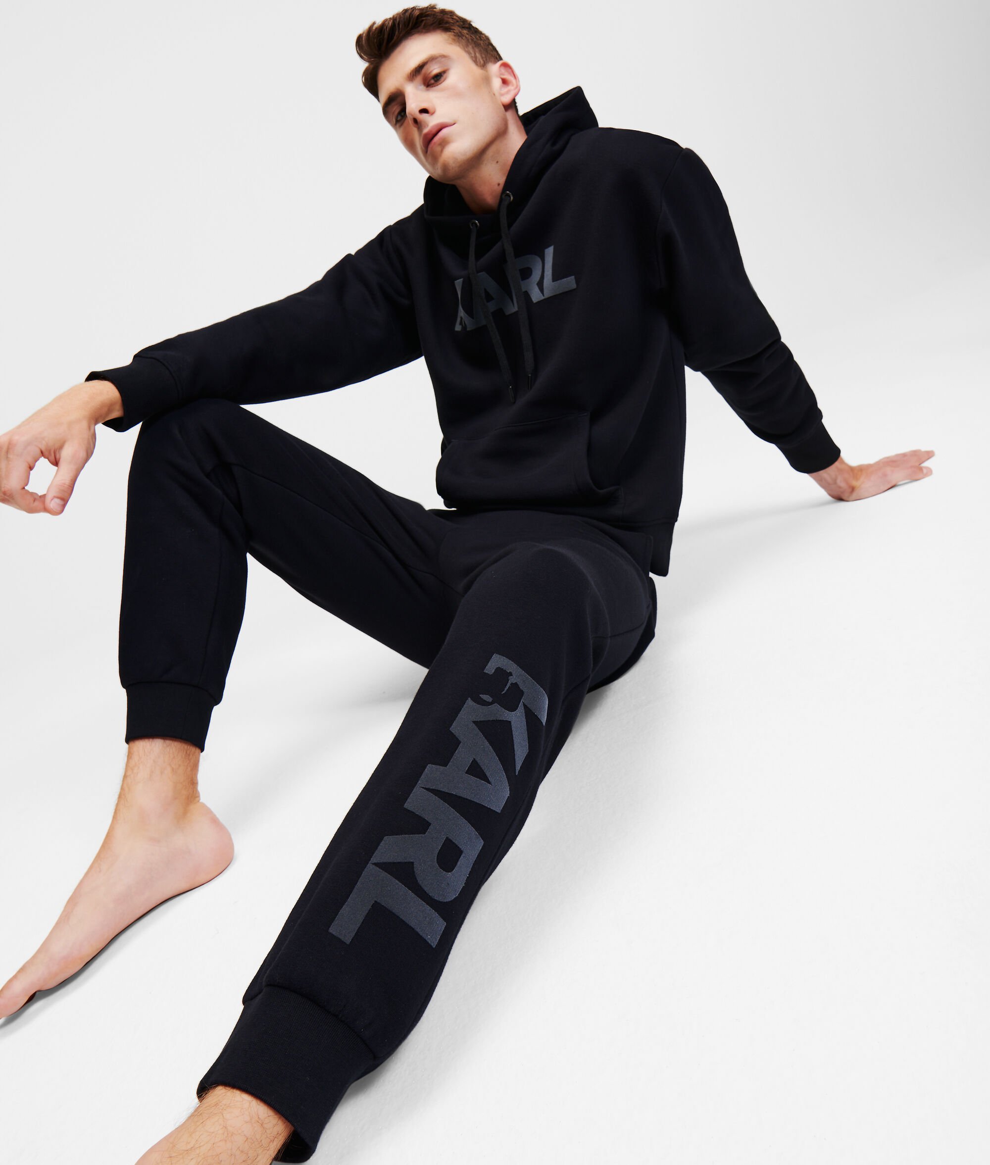 (image for) Breathtaking FLOCK KARL LOGO SWEATPANTS